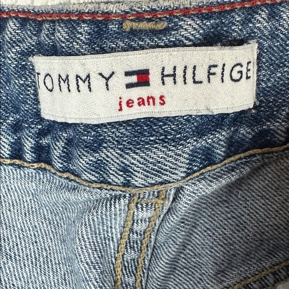 Vintage Tommy Hilfiger Women's High Rise Denim Blue Jeans, Size 6 - Picture 9 of 10